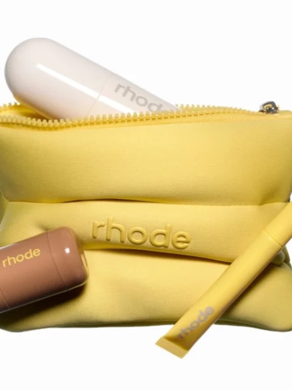 Rhode Lemontini Pouch with Temp Tattoos